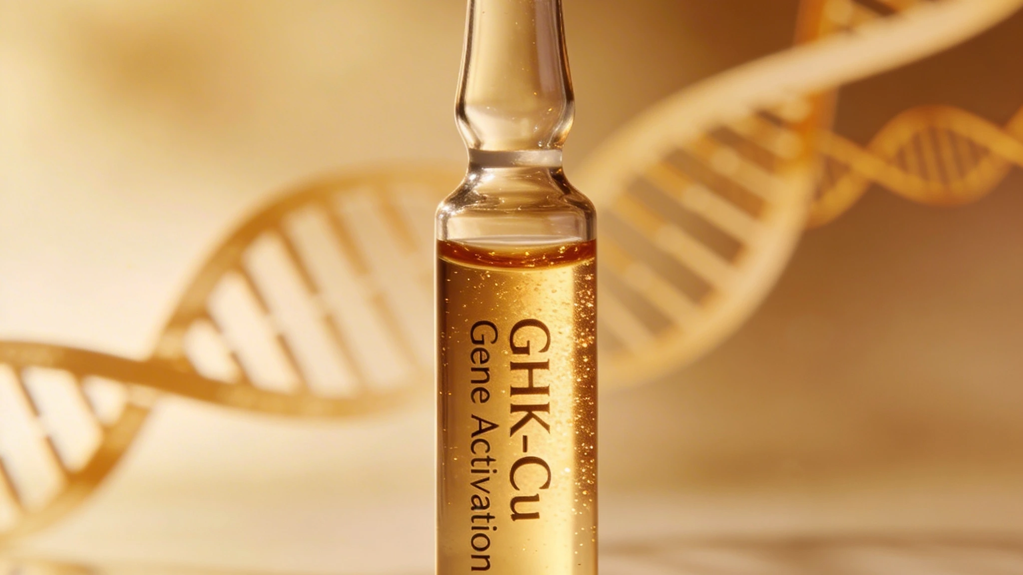 GHK-Cu Wirkung: 4000+ Gene und Anti-Aging Forschung